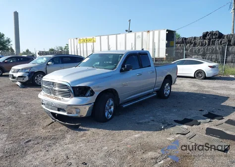 2014 Ram 1500 Big Horn z USA, uszkodzony, nr VIN 1C6RR7GG9ES105535